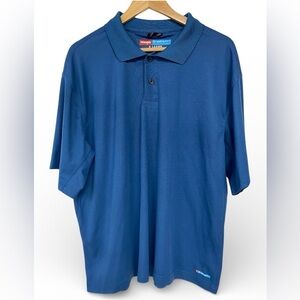 Men’s Blue Wrangler Breathe Dry Wicking Technology Polo Size XL